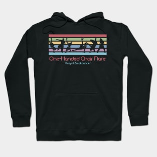 Best 80s Breakdancing - One-Handed Chair Flare Hoodie